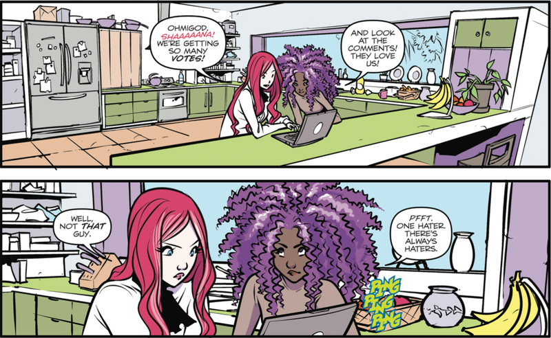 Illustration for article titled The magic is back in Jem, while lameness shines in Regrettable Superheroes